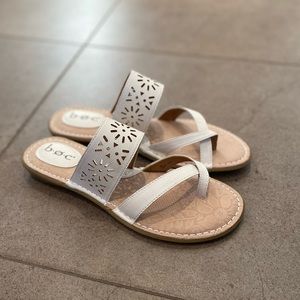 NEW BOC Strappy Sandals Cloud White Size 9